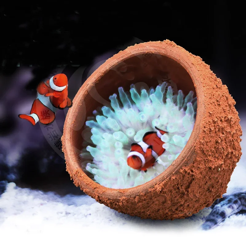 Aquarium Planted Tank Soil - Anemone Nest Prevent Running Away Clay