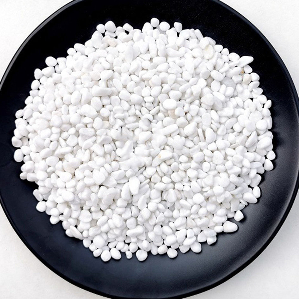 Aquarium Plant Original - 1Set White Decorative Stones Aquarium Gravel