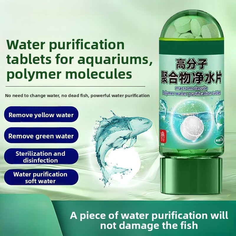 Aquarium Plant Yellowing - Aquatic Water Purification Tablets Polymer Aquarium