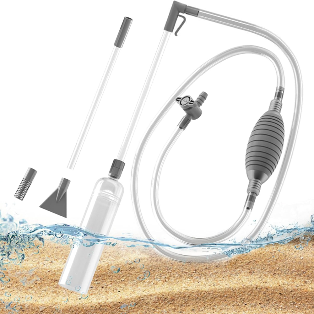 Planted Aquarium Cleaning - Large Fish Tank Aquarium Siphon Vacuum