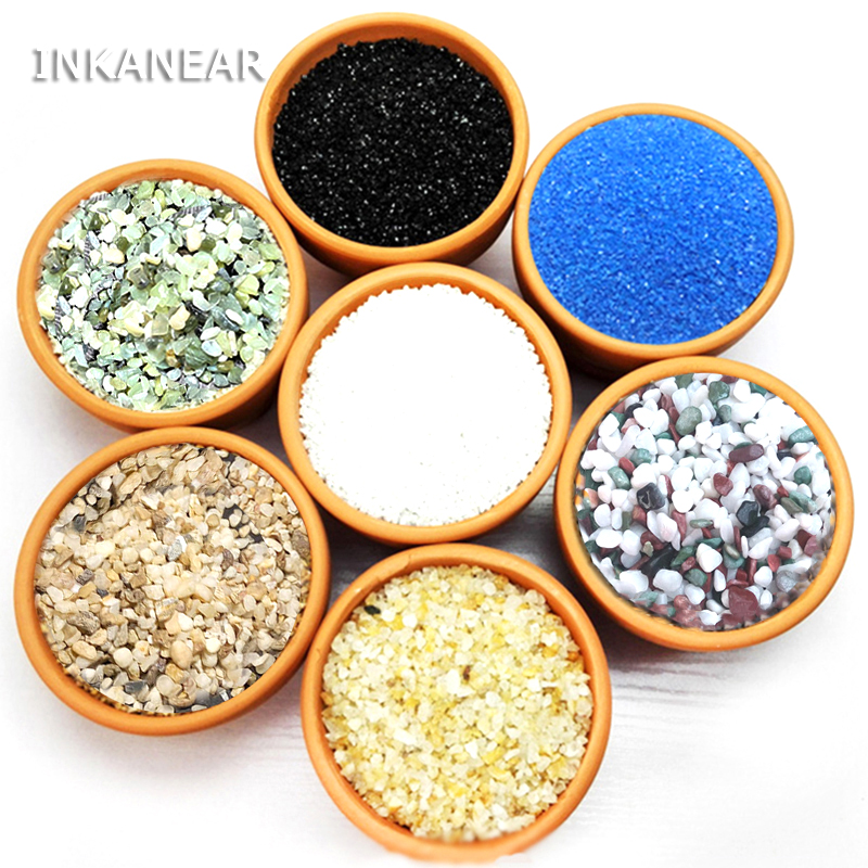 Planted Aquarium With Sand - Micro Landscape Garden Decoration Sand Aquarium