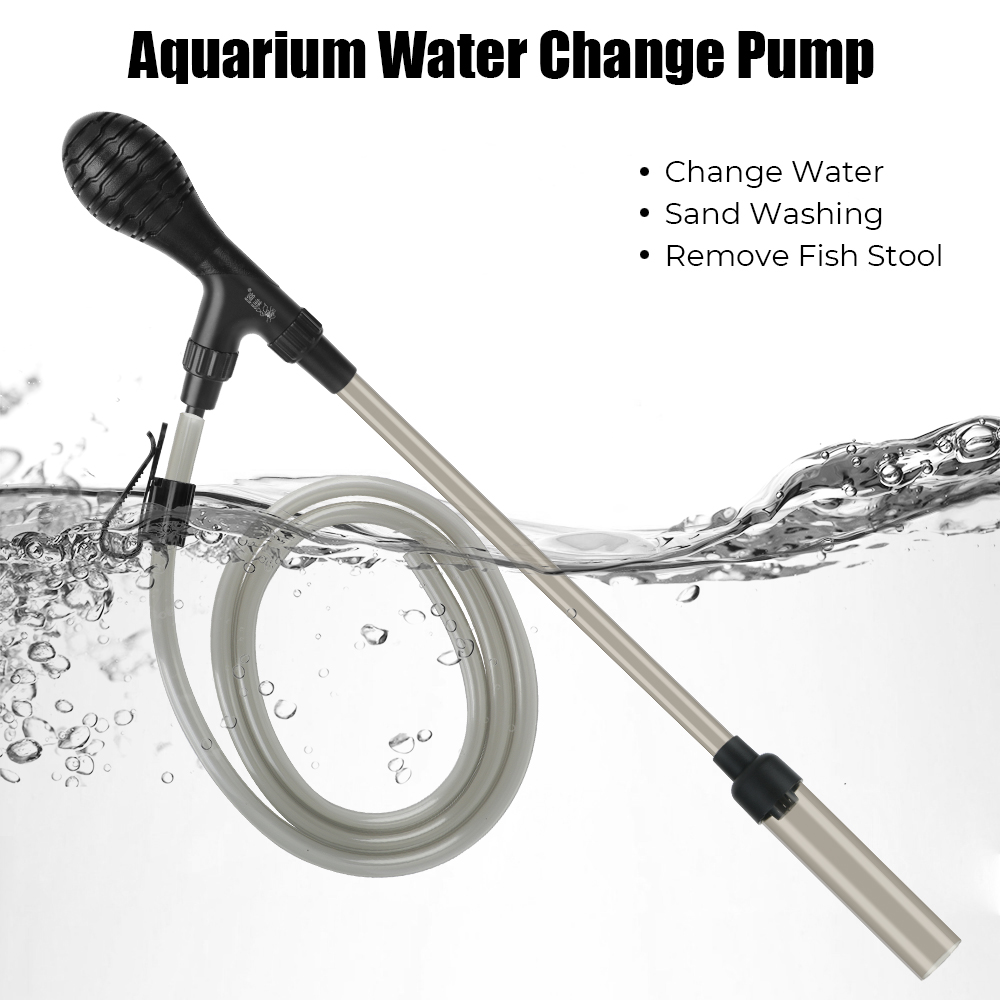Planted Aquarium Cleaning - Water Filter Pump Water Changer Water