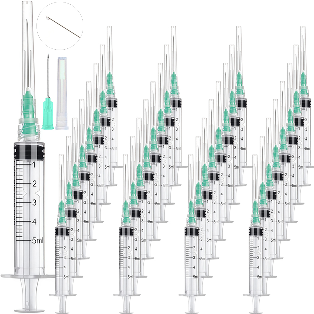 Aquarium Plant Original - 50 Pieces of 5ml Luer-Lock Syringes,