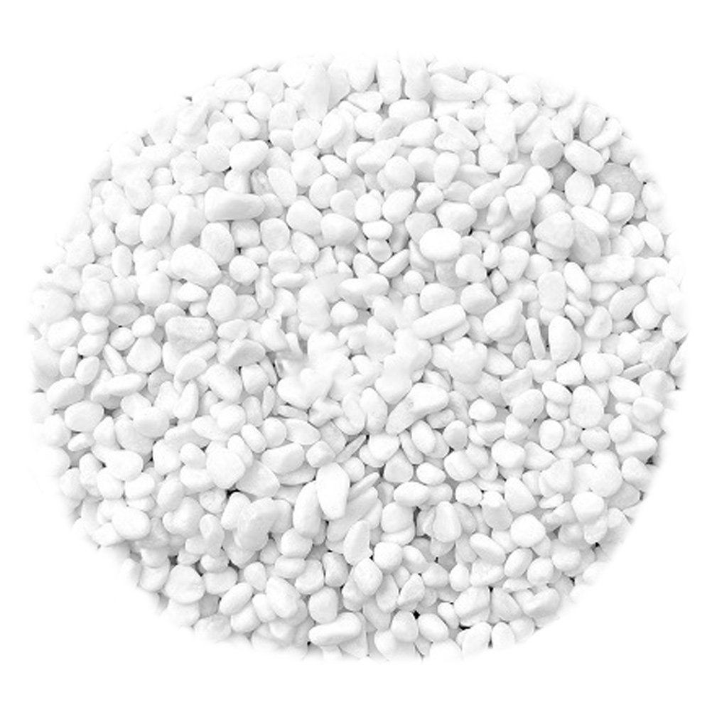 Aquarium Plant Original - 1Set White Decorative Stone Aquarium Gravel