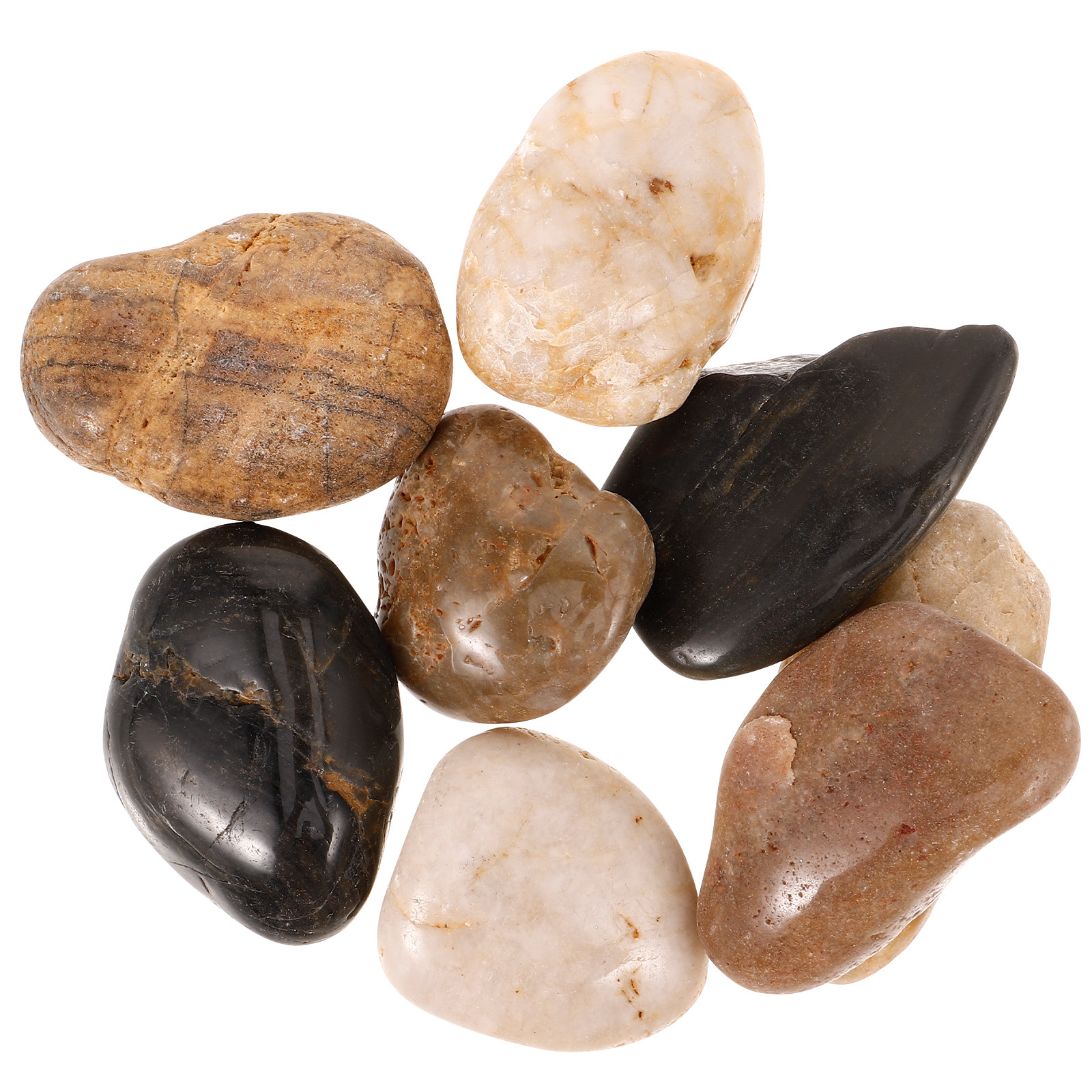 1Set Aquarium Pebbles Gravel 5 - Aquarium Planted Tank recensie en prijs