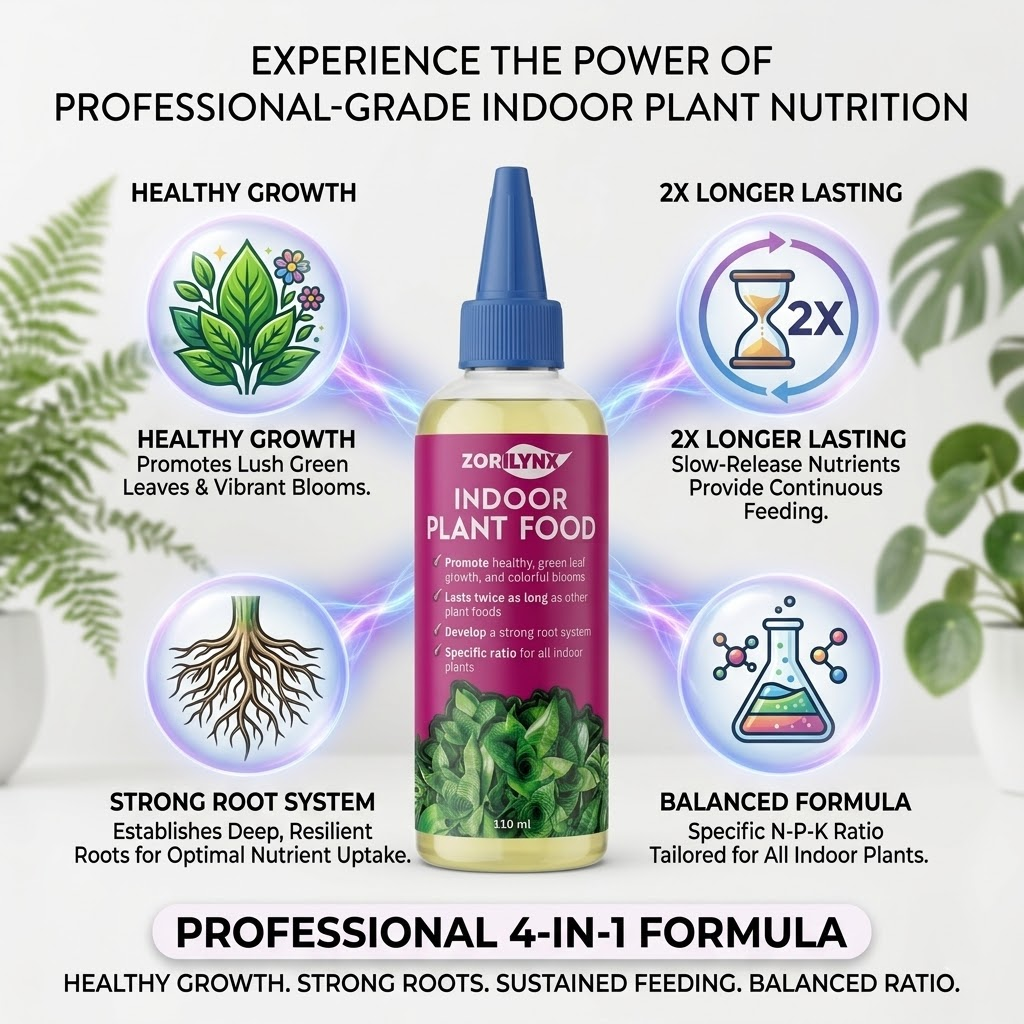 ZORILYNX Indoor Plant Food Liq - Liquid Fertilizer All In recensie en prijs