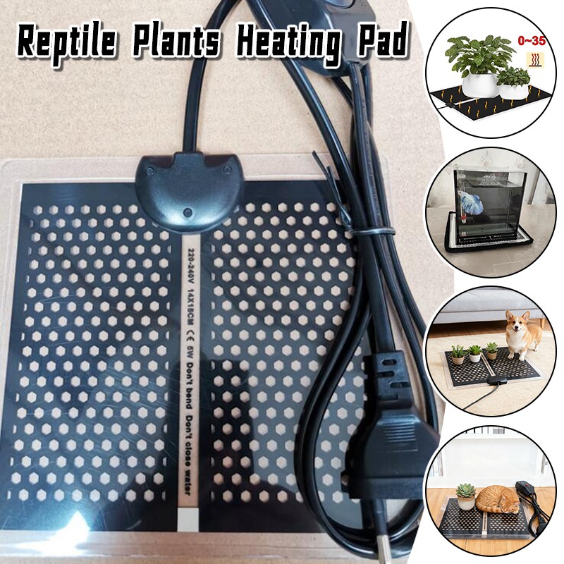 28x28cm Reptile Heat Mat Plant - Aquarium Plant Original recensie en prijs