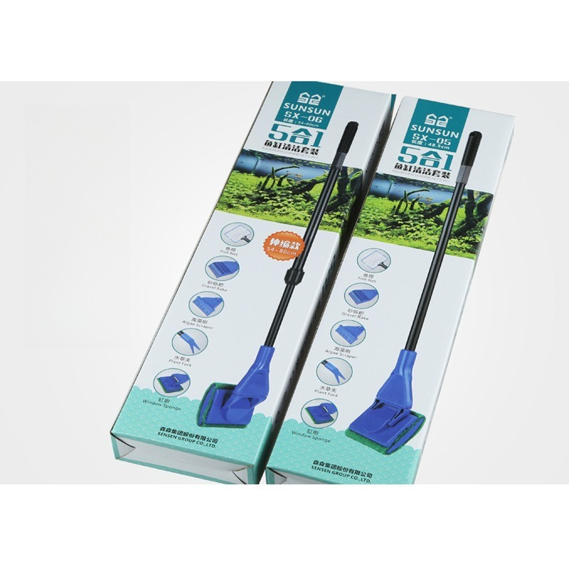 Aquarium Cleaning Tool Set Mul - Planted Aquarium With Sand recensie en prijs