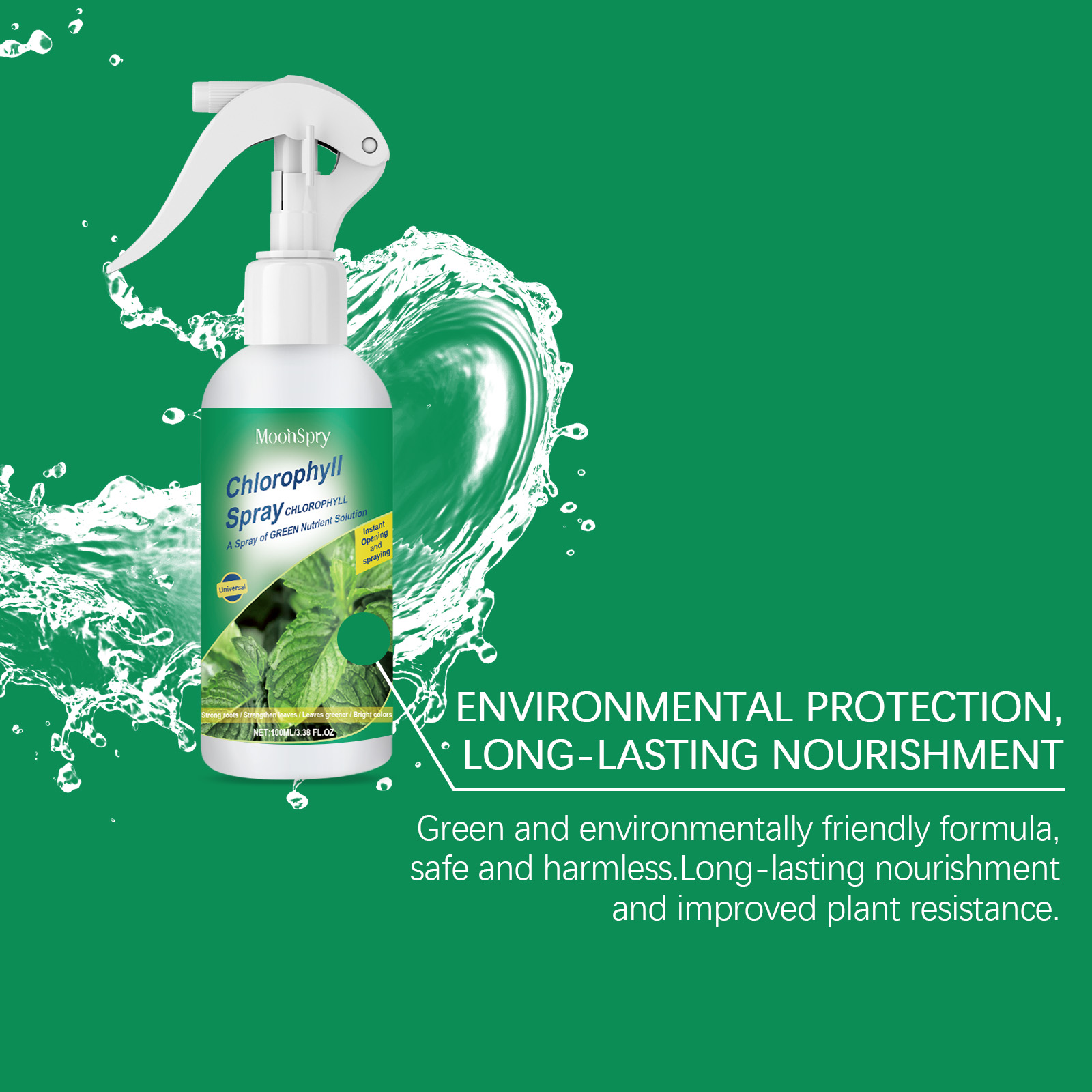 Moonspry Plant Chlorophyll Fol - Liquid Fertilizer All In recensie en prijs