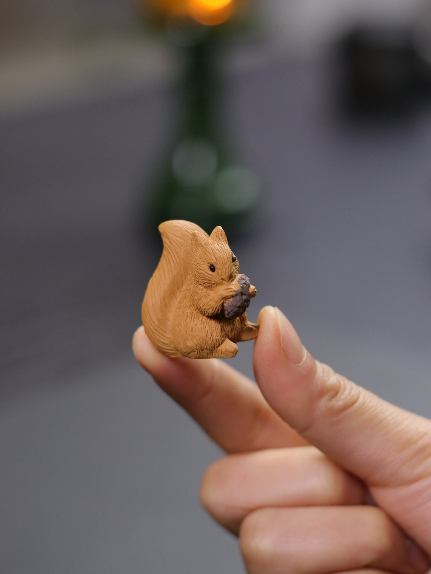  Purple Clay Tea Pet Squirrel  - Aquarium Planted Tank recensie en prijs