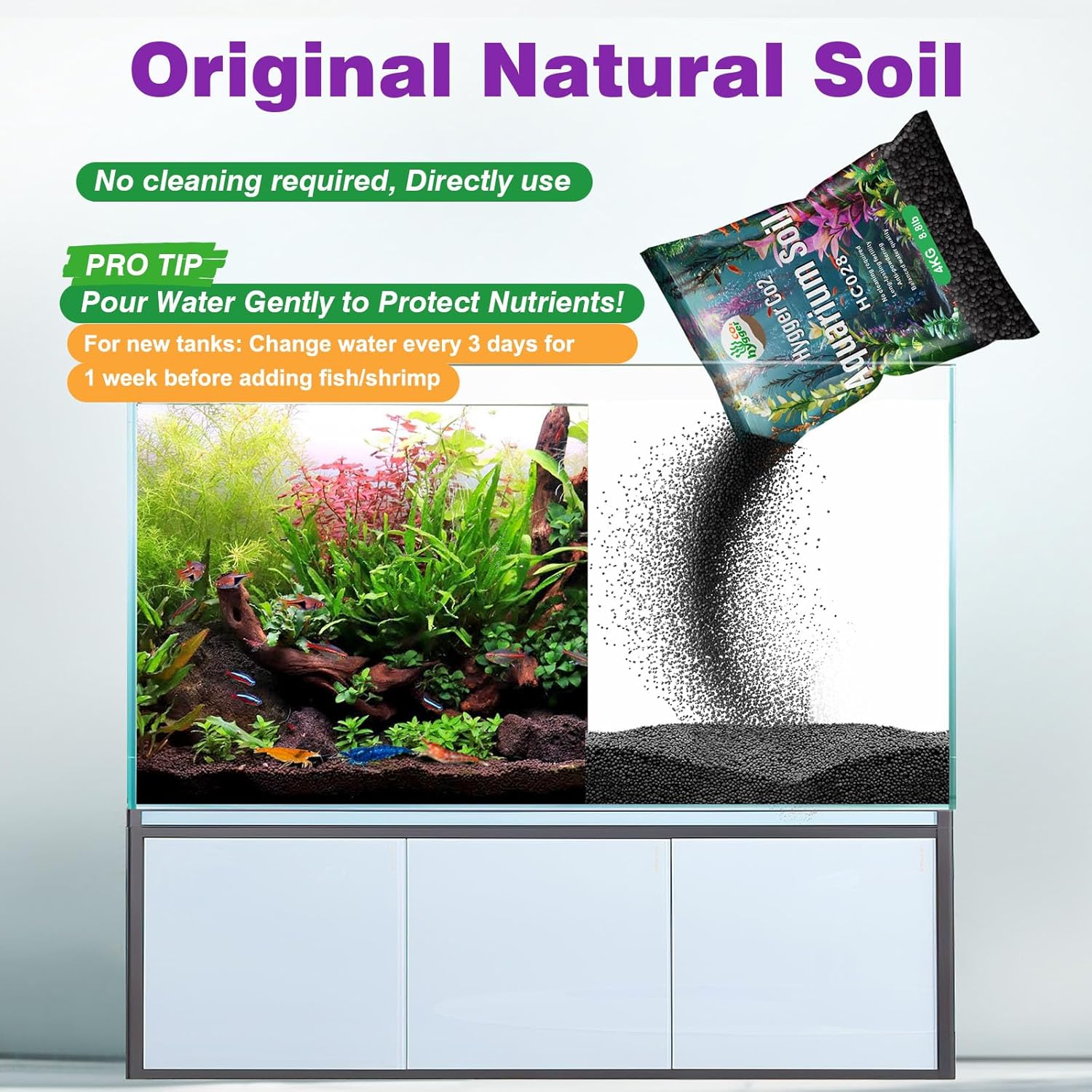 Aquarium Soil Water Grass Mud, - Aquarium Planted Tank Soil recensie en prijs