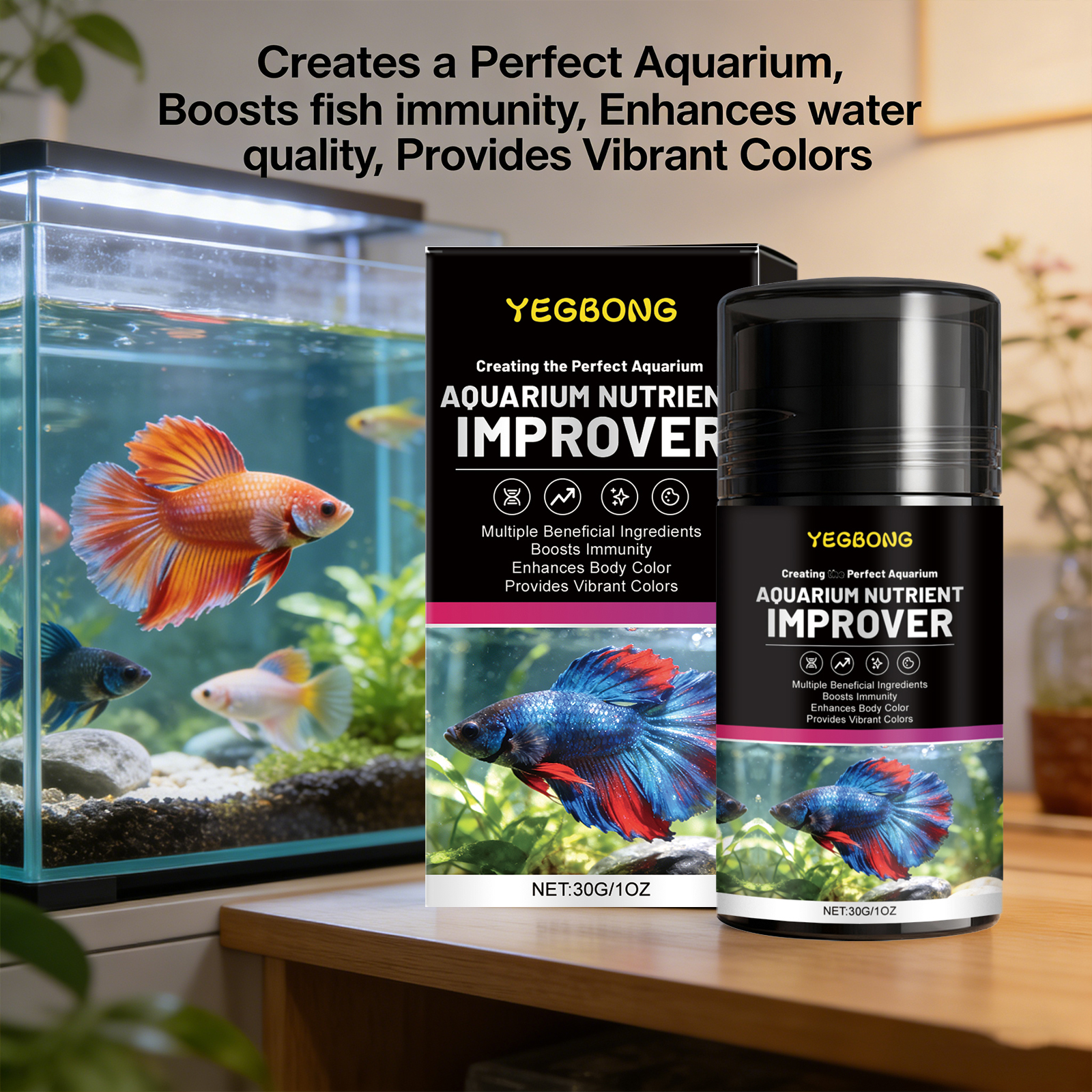 Aquarium Nutrient Improver Pro - Planted Aquarium Fertilizer recensie en prijs