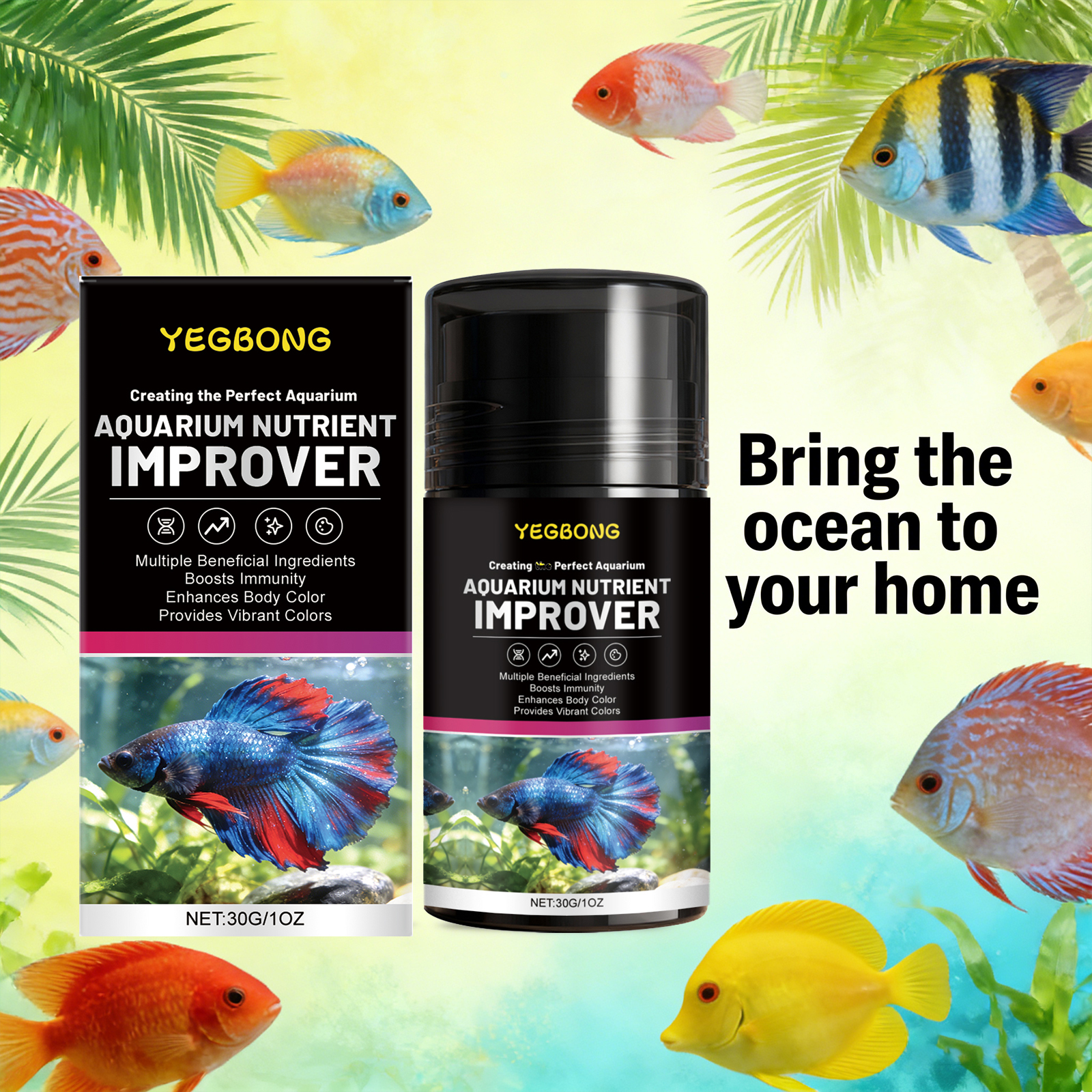 Aquarium Nutrient Improver Pro - Planted Aquarium Fertilizer recensie en prijs