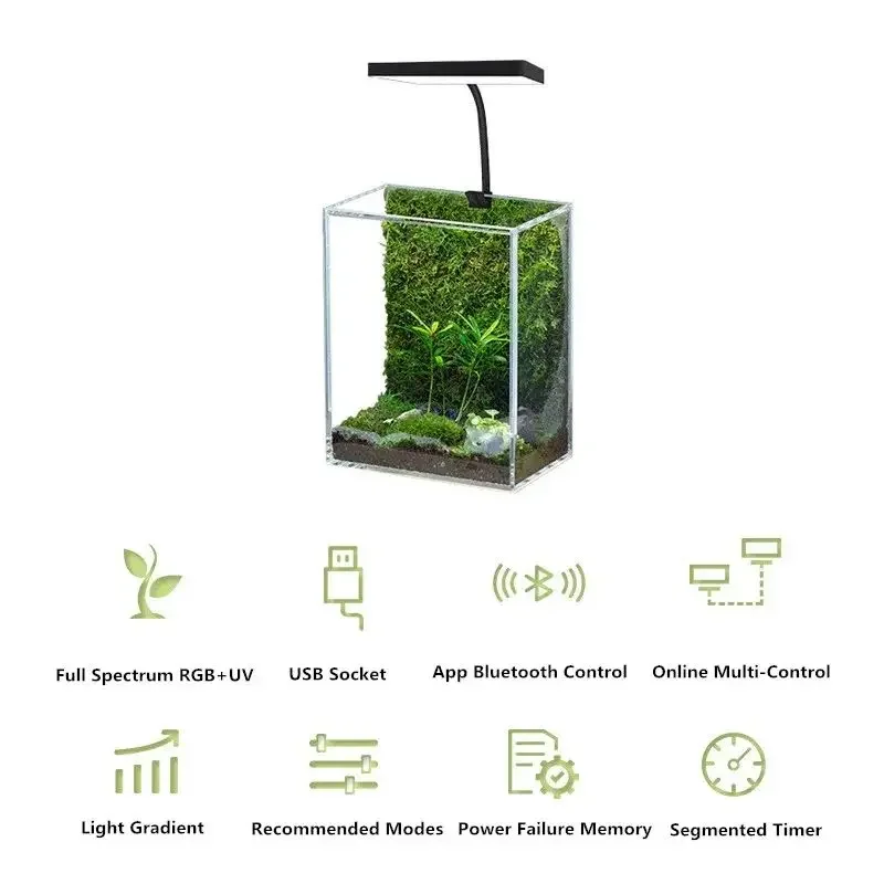 WEEK AQUA Mini 9 Pro USB Nano  - Aquarium Plant Diseases recensie en prijs