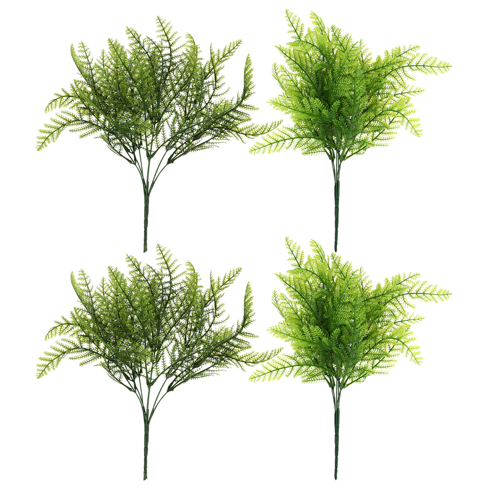 4Pcs Artificial Aquarium Ferns - Aquarium Plant Yellowing recensie en prijs