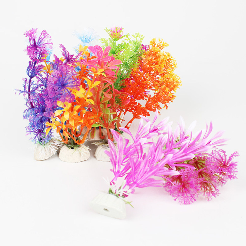 16Pcs Aquarium Artificial Wate - Aquarium Plant Yellowing recensie en prijs