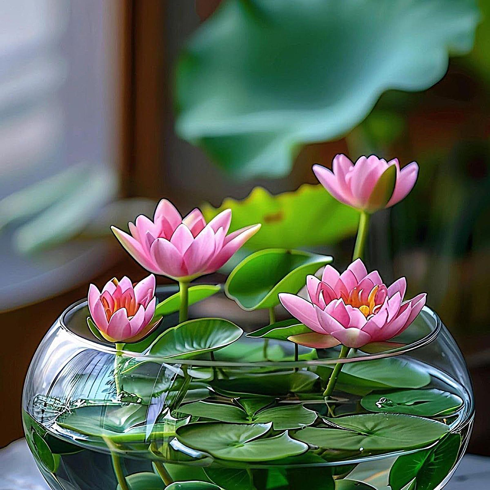Fish Glass Bowl Glass Large Hy - Aquarium Plant Original recensie en prijs