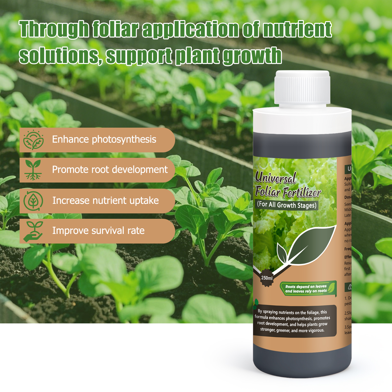 Universal Foliar Fertilizer fo - Liquid Fertilizer All In recensie en prijs