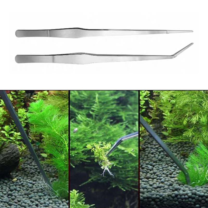 27cm 38cm Stainless Steel Curv - Planted Aquarium Cleaning recensie en prijs