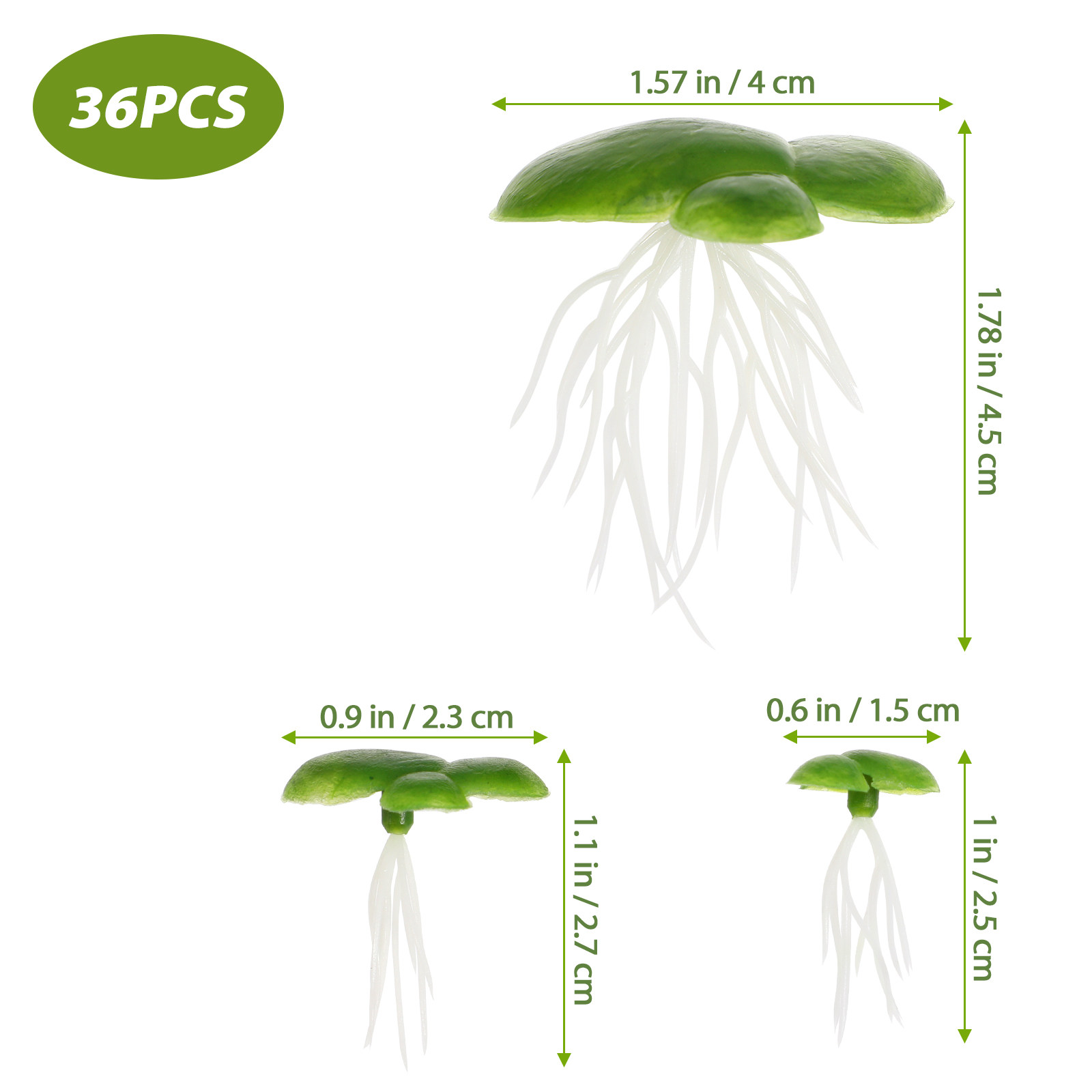 2Packs Fake Duckweed for Aquar - Aquarium Planted Tank recensie en prijs