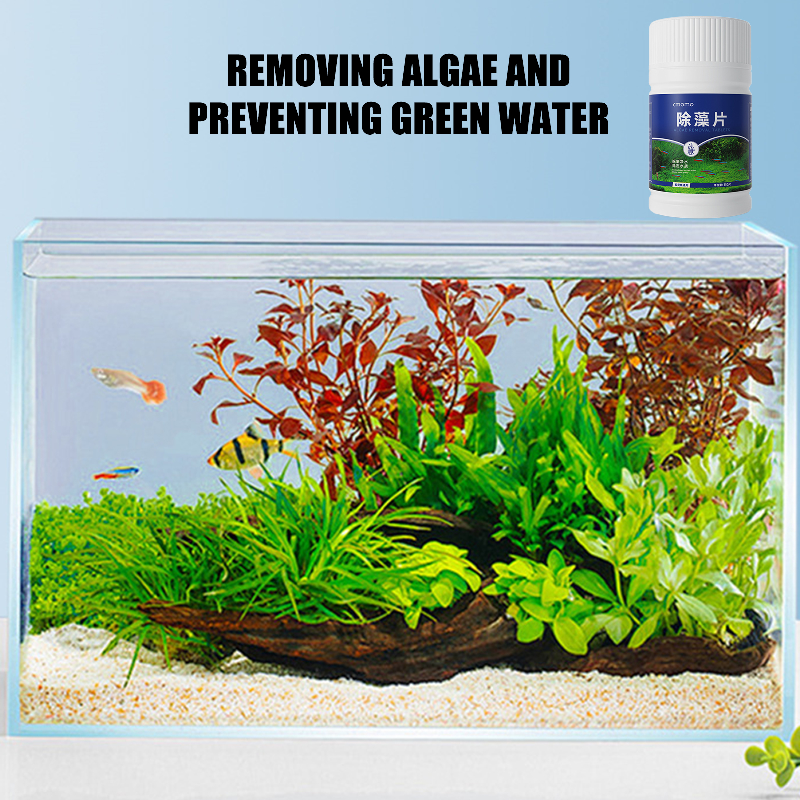 150 Tables Aquarium Algae Clea - Planted Aquarium Cleaning recensie en prijs