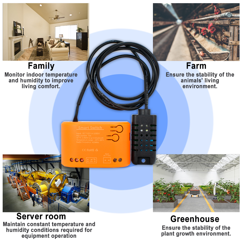 Tuya WiFi Temperature Humidity - Aquarium Plant Original recensie en prijs