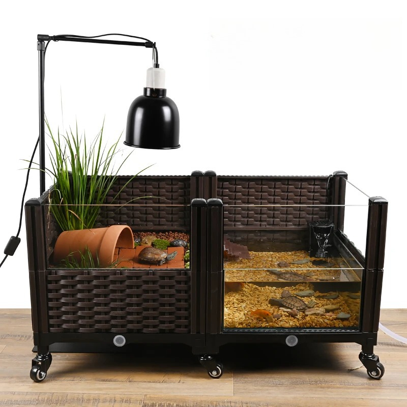 Eco Turtle Tank with Basking P - Aquarium Plant Yellowing recensie en prijs