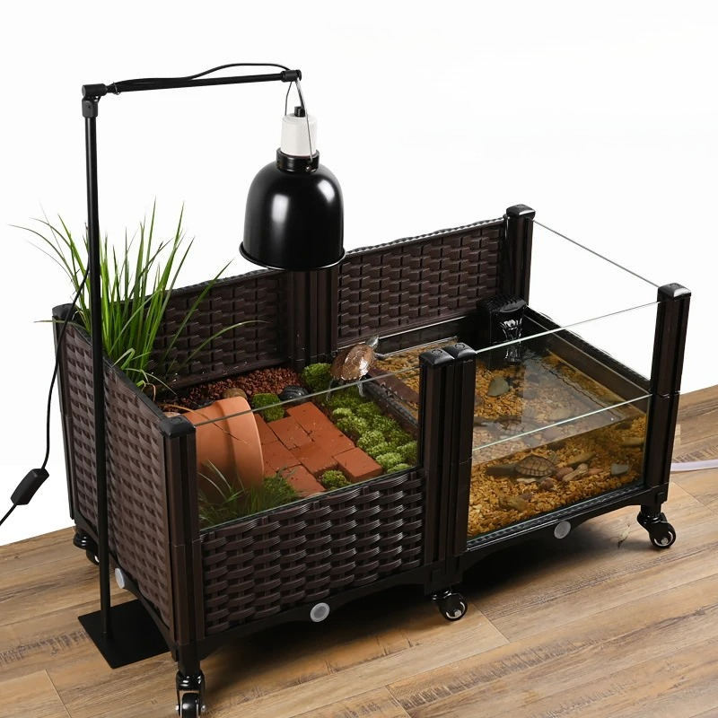 Eco Turtle Tank with Basking P - Aquarium Plant Yellowing recensie en prijs