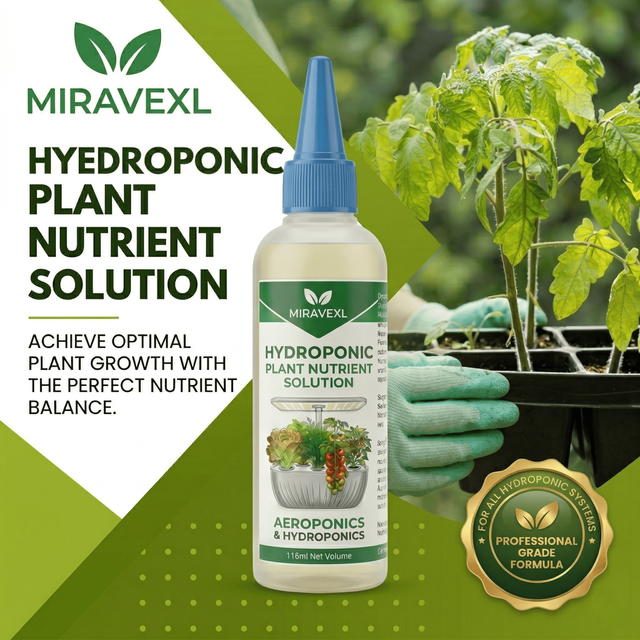 MIRAVEXL 115ml Hydroponic Liqu - Liquid Fertilizer All In recensie en prijs