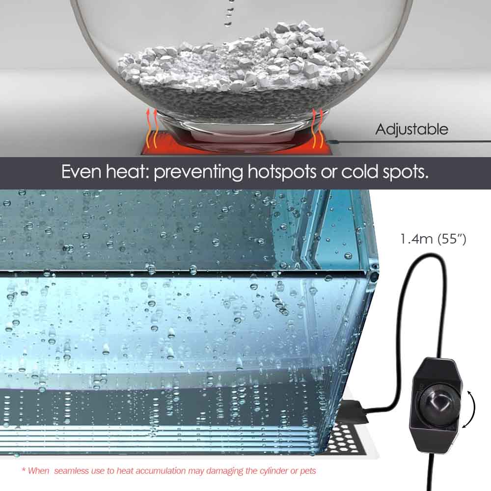 5-20W Reptile Heat Mat Plants  - Planted Aquarium Heater recensie en prijs