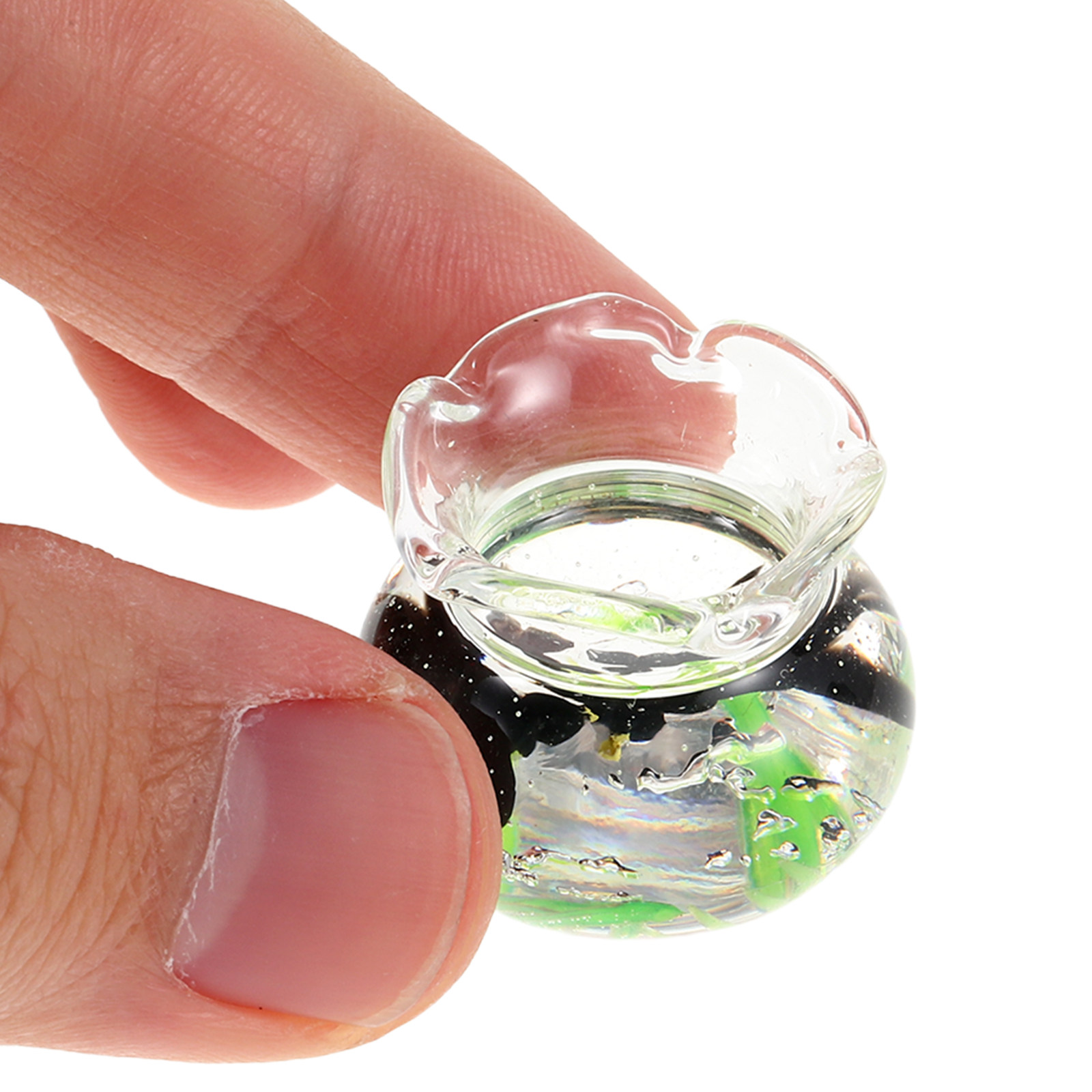 Mini Round Resin Fish Bowl Tin - Aquarium Plant Original recensie en prijs