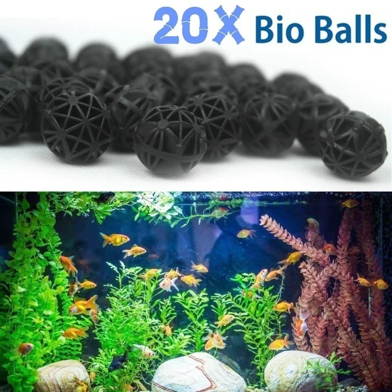 20Pcs 16mm Aquarium Filter Bio - Planted Aquarium Cleaning recensie en prijs