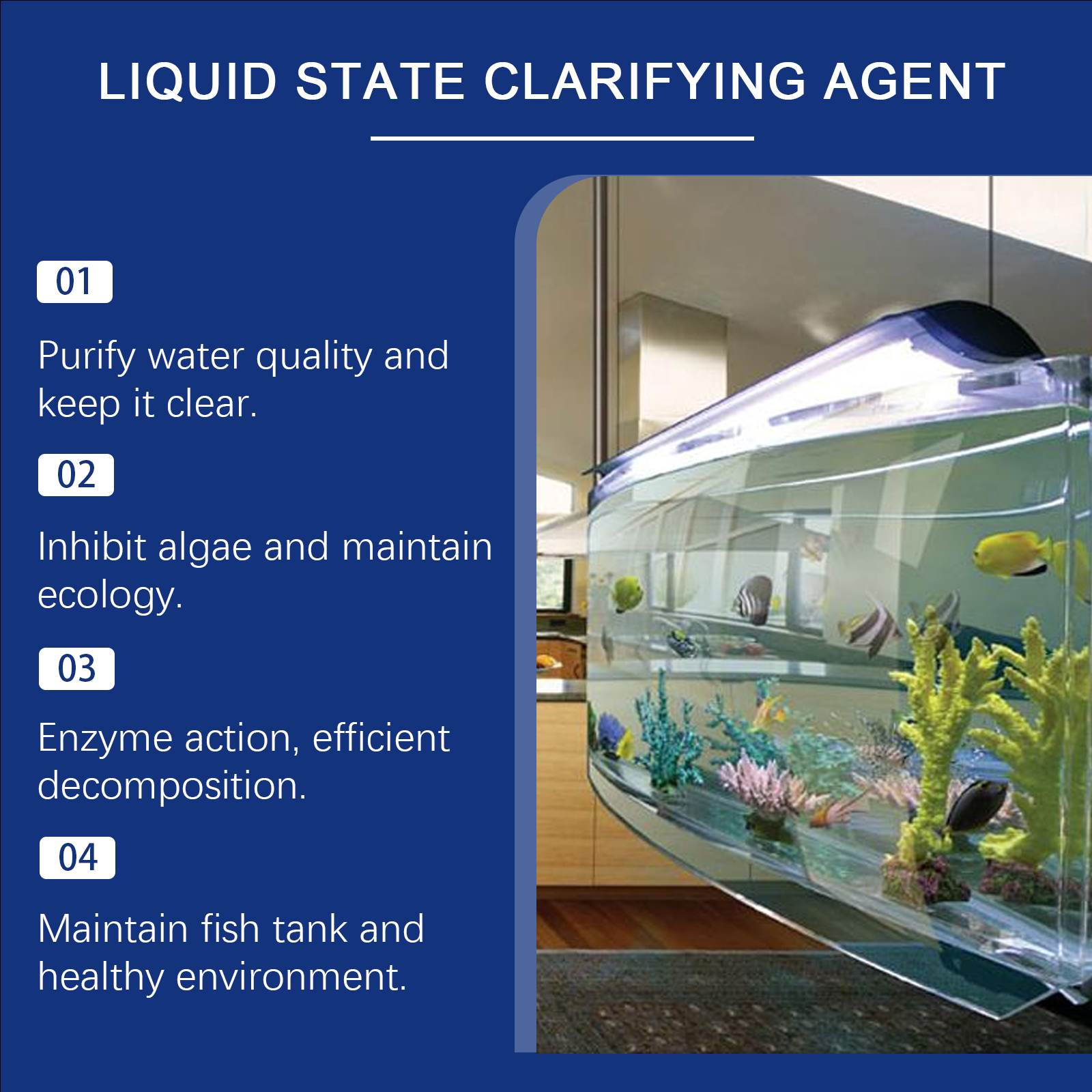 Aquarium Water Clarifier Agent - Aquarium Plant Yellowing recensie en prijs
