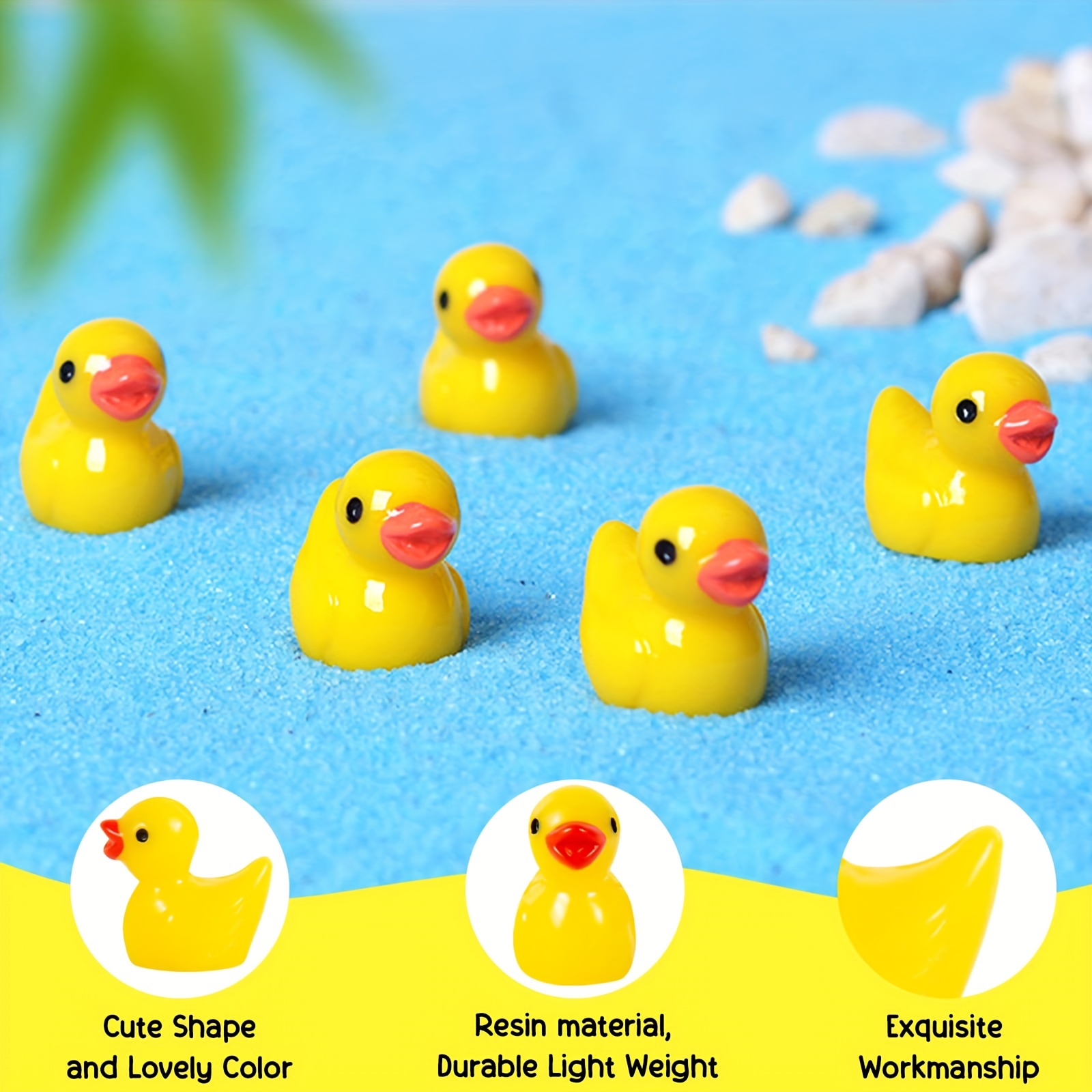 1000Pc Resin Miniature Ducks T - Aquarium Plant Yellowing recensie en prijs