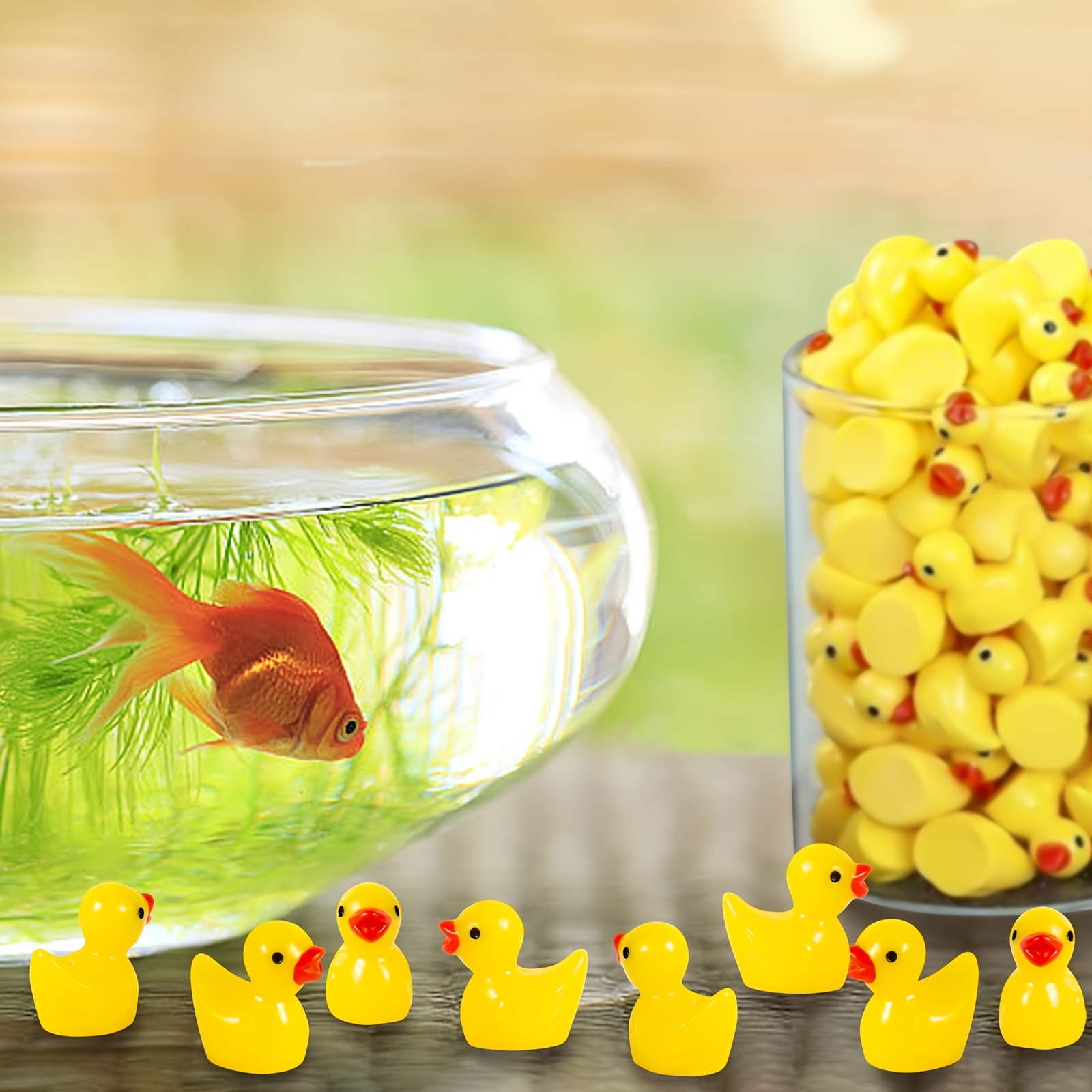 1000Pc Resin Miniature Ducks T - Aquarium Plant Yellowing recensie en prijs
